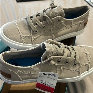 Blowfish Tan Canvas Sneakers